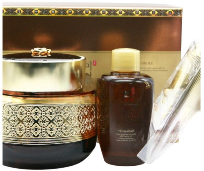 더페이스샵 예화담 명한미인도 명작 크림 50ml 기획세트, 1개