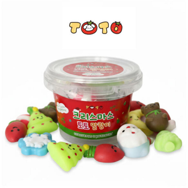 아트박스/문구앤토이스 [말랑이] 크리스마스 토토 말랑이, 상세설명 참조