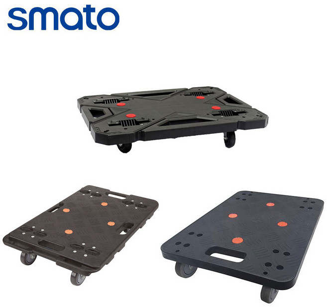 스마토 이동식 대차 테크 트럭 구루마 운반기 사각 카트 SM-MDS SM-MDB SM-MDM, 1개