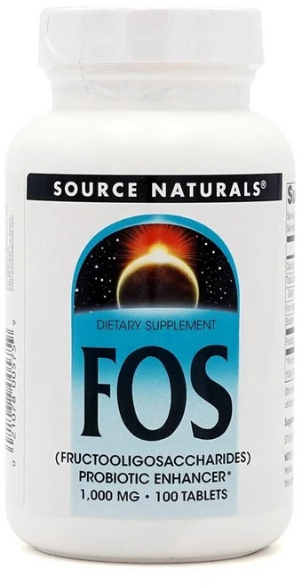 소스내추럴스 FOS 프락토올리고당 1000mg 타블렛 100정, 1개 - 쿠팡