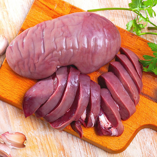 (배터짐) 냉장 돼지간 한마리분 돼지내장 뒷고기 뒷덜미살 돼지막창 삼겹살 오겹살 목살 항정살 돼지갈비 (일요일&당일발송), 1개