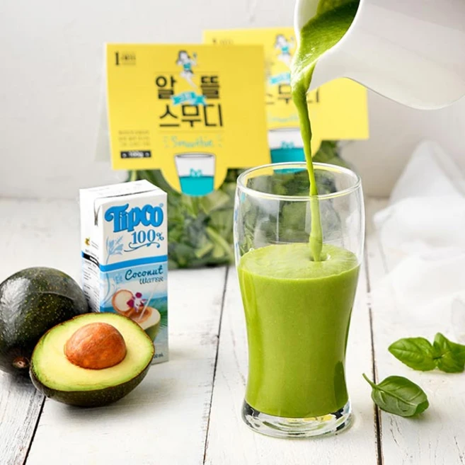 1am 알뜰 데일리 그린 스무디, 100g x 10팩, 10개 - 쿠팡