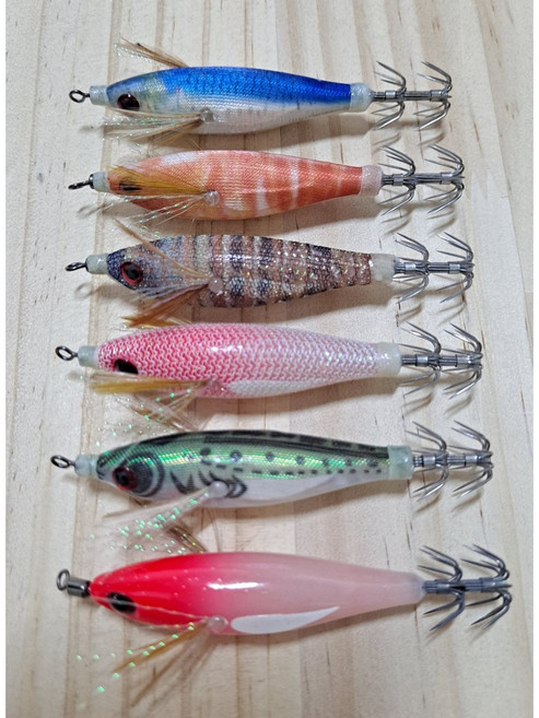 씨넥스 코리아 참수평 꼬마에기 쭈꾸미 갑오징어 에기 틴셀, 03AJ, 1개