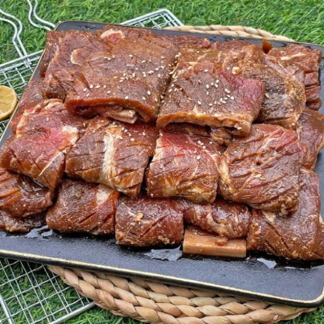 포천 이동왕구이 소왕구이 1kg 10대 대용량 양념갈비 소갈비, 1.5kg