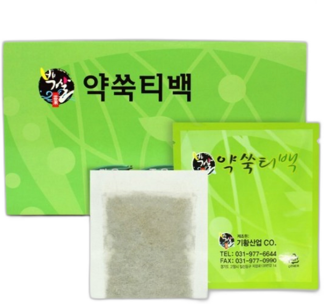 쑥 티백 반신욕 좌욕 족욕 목욕 말린쑥 약쑥 입욕제 좌욕제 분말 쑥 티백 국내산 한방, 9g, 20개