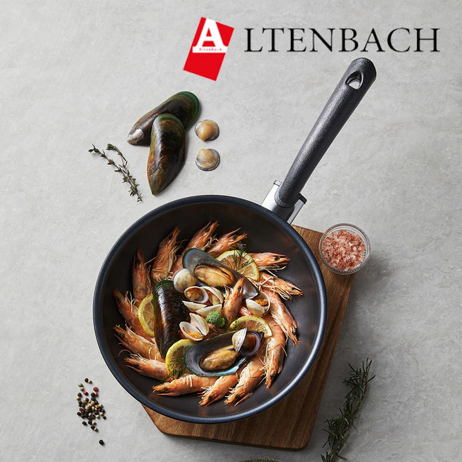 알텐바흐 엑스클립스 디 오리진 통5중 웍_24cm, 1개, 24cm