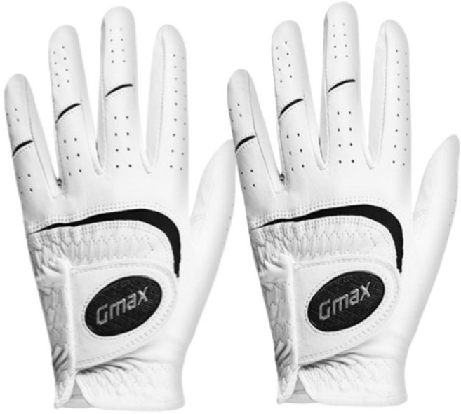 1+1 지맥스 NEW 양피 남성 왼손 골프장갑, 2개, (할인가)