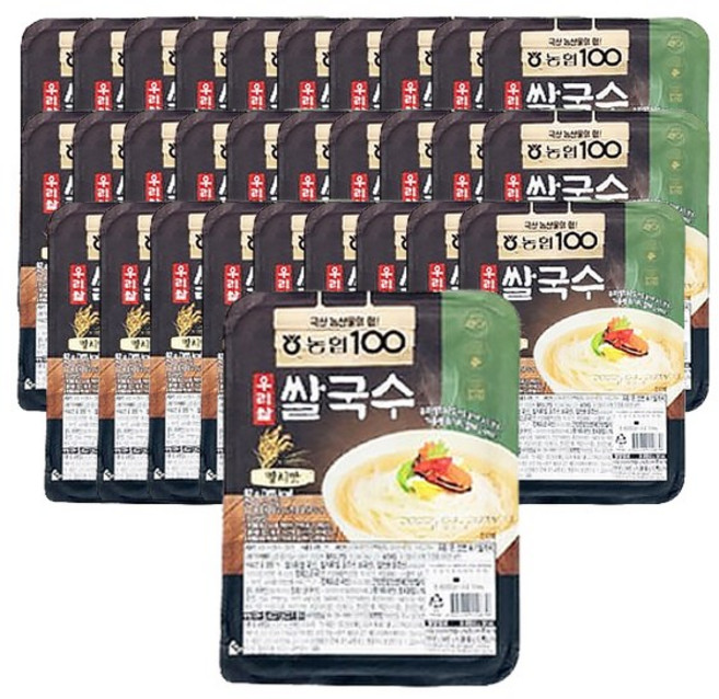 [농협] 우리쌀 쌀국수 멸치맛 92gX30 1박스, 92g, 30개