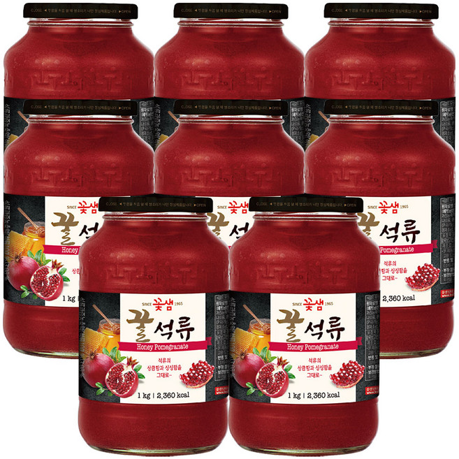 꽃샘 꿀 석류 플러스, 1kg, 8개, 1kg