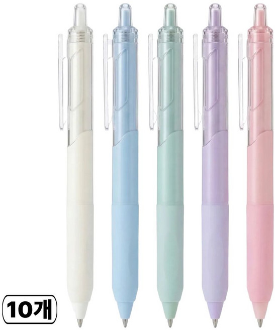 카바슝 잉크 펜 볼펜 0.5, 10개, KBX - 6027D BLACK