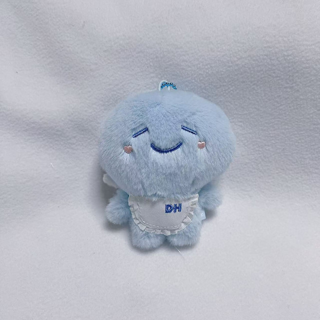 Super Junior 藍色團子金希澈金鐘云曹圭賢金厲旭毛絨掛件, 1個, 李東海DH磁鐵+亮面珠鏈+標簽