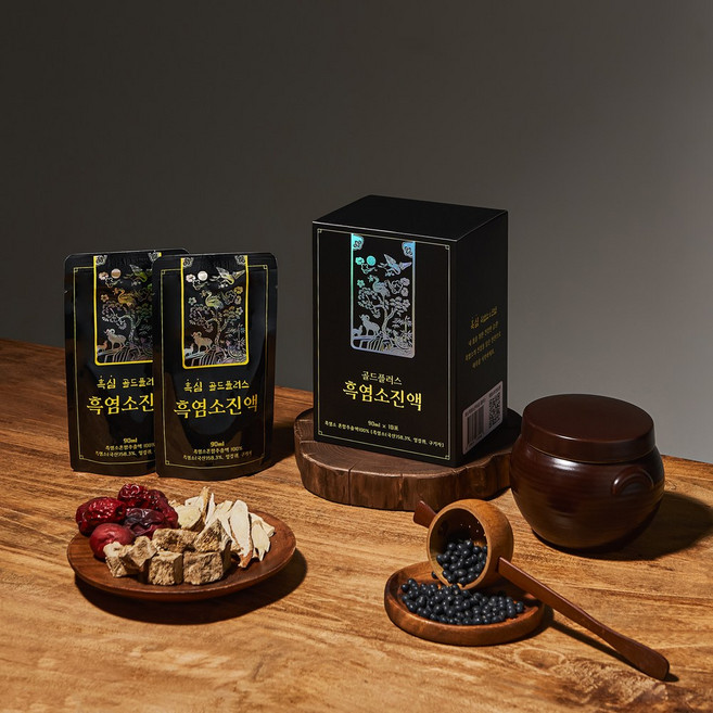 자연방목 명품 흑염소진액 골드플러스 90ml 30포 58.3% 고함량 100%국산, 1박스