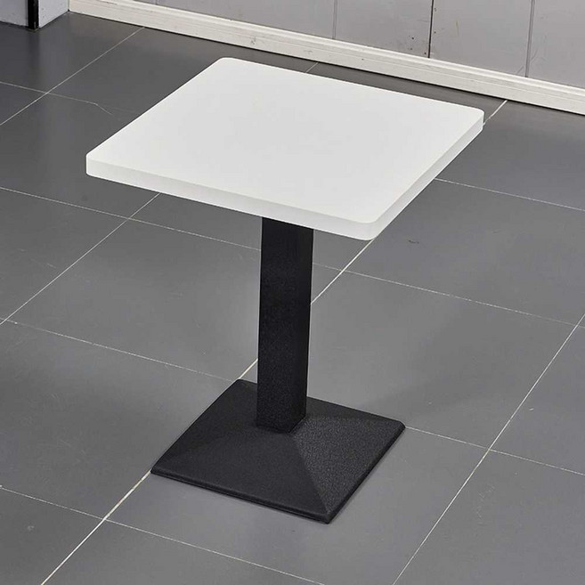 업소용 테이블 식당 사각 탁자 카페테이블 4인용 식탁, 1개, 다른 옵션을 원하시면 문의주세요