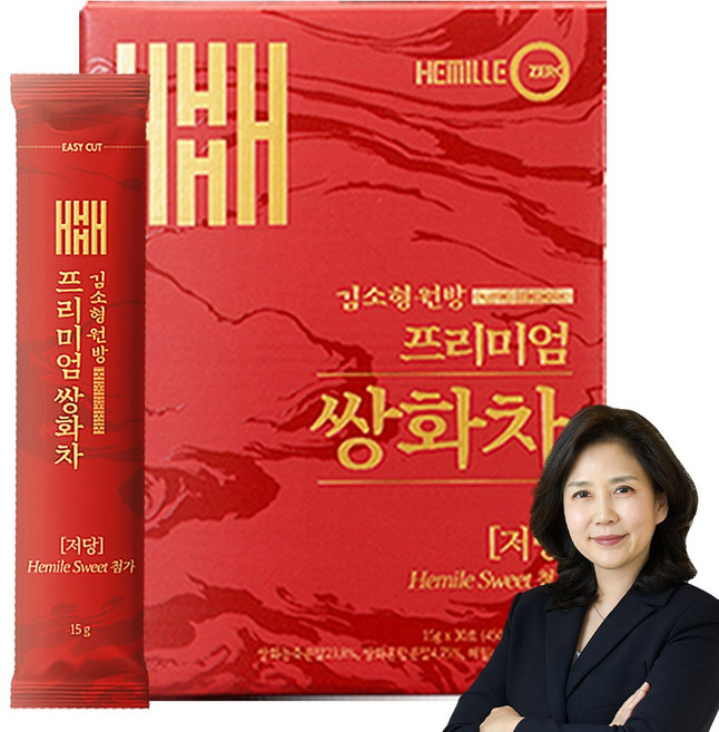 김소형 원장 무설탕 스테비아 프리미엄 저당 쌍화차, 1박스, 30개입, 15g