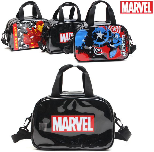 키즈노리 마블 사각 토트크로스백 수영가방 비치백