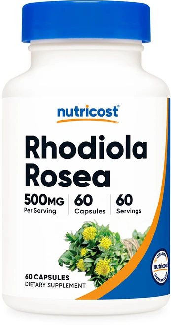 뉴트리코스트 로디올라 로시 500mg 글루텐 프리 캡슐, 60정, 1개 - 쿠팡