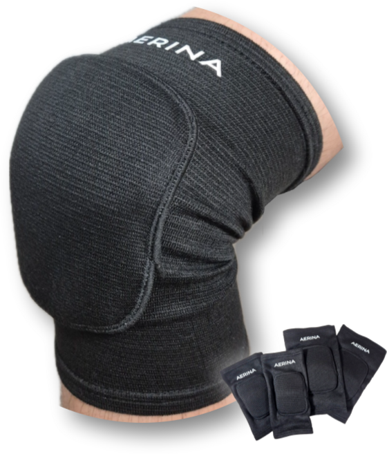 에리나 군인 훈련소 입대 준비물 팔꿈치 무릎 보호대 세트, 1세트, 블랙