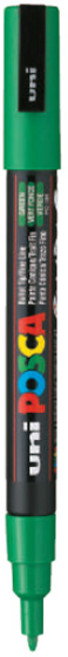 유니 포스카마카 PC-3M (얇은글씨용), 그린, 1개
