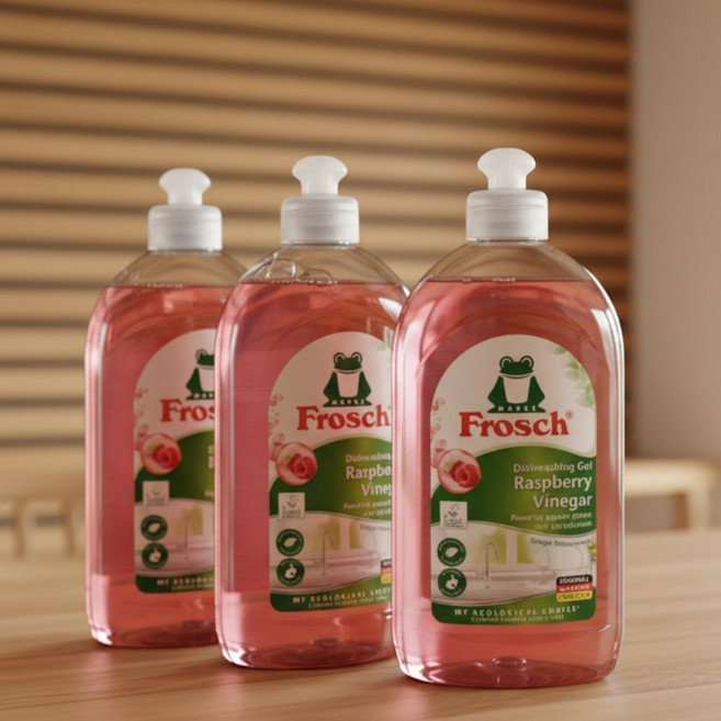 프로쉬 주방세제 뽀드득 산뜻한 라즈베리 500ml 3개 순한성분