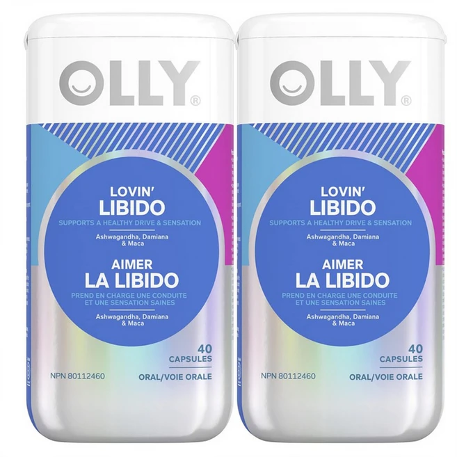 ollly 여성활력 리비도 욕구증가 2세트 1통40정 캐나다내수용, 2개, 40정 - 쿠팡
