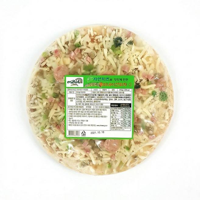 마또네 콤비네이션피자 415g 1개