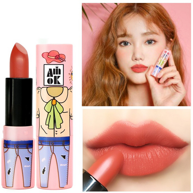 아미옥 키털트피크닉 립스틱, B06데일리ST, 4g, 1개