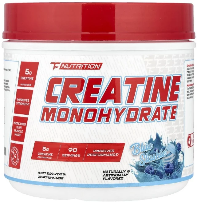 티씨뉴트리션 크레아틴 5g 모노하이드레이트 블루 슬러시맛 파우더 Creatine 567g, 1 - 쿠팡