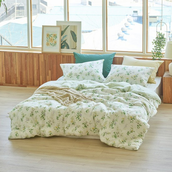 로벨리아 60수 렌징 면모달 차렵이불베개세트 싱글/퀸