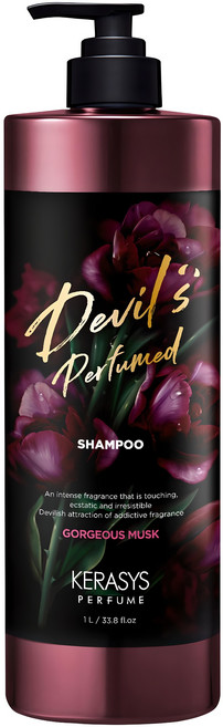 케라시스 데빌스 퍼퓸 샴푸 고저스 머스크, 1L, 1개