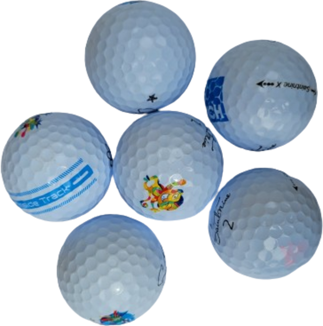 세인트나인 골프 로스트볼 A+, 1개, 화이트, 80개입