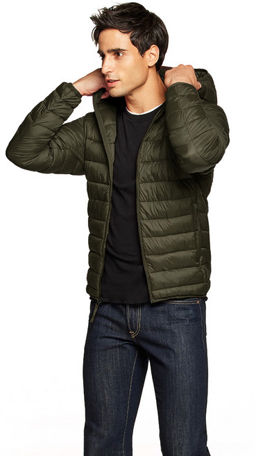 테슬라 패커블 경량 패딩 후드 자켓 TM-YKJ13