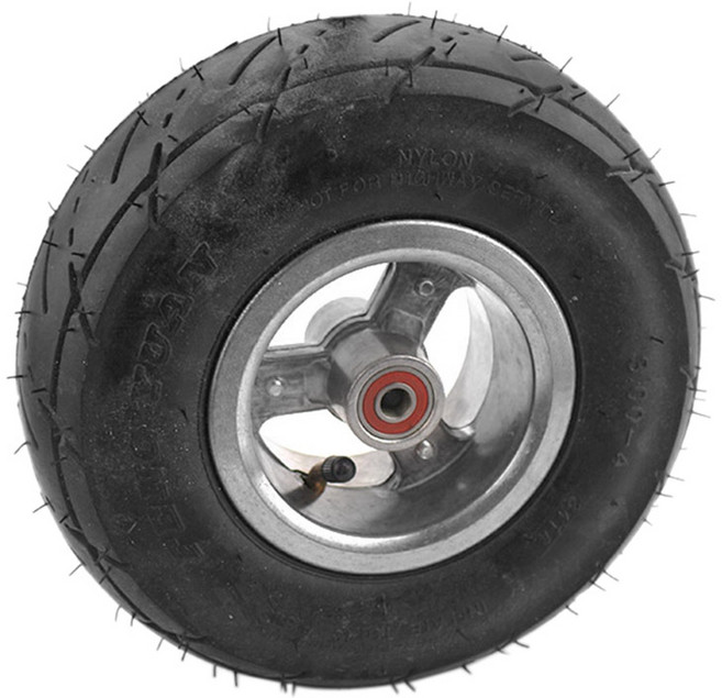 전기 스쿠터용 타이어 휠 10 인치 타이어 및 내부 튜브 4 합금 림 허브 가스 자전거 오토바이 3.00-4