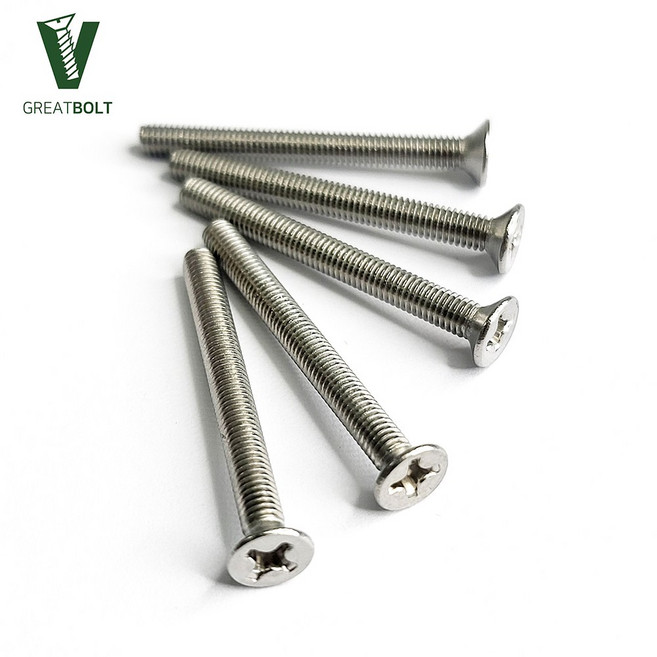 접시 머리 볼트 십자 스텐 사라 머신 규격 납작 미리 M3 X 30mm, 1