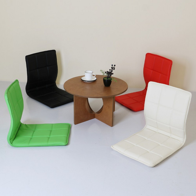 체어센스 엠보 좌식 의자, 엠보좌식 블랙