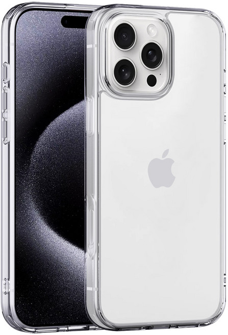 니하 스마트폰 클리어 하이브리드 변색방지 케이스