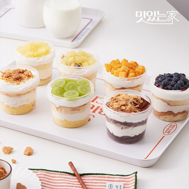 생과일 요거크림 컵케이크 5종 (NO밀가루 NO첨가물) 네모네모베이커리, 01.5개입 일반포장, 32g, 1