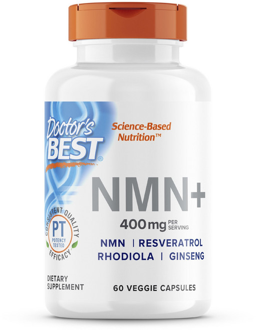 Doctor's BEST NMN Plus素食膠囊 400mg, 1罐, 60錠