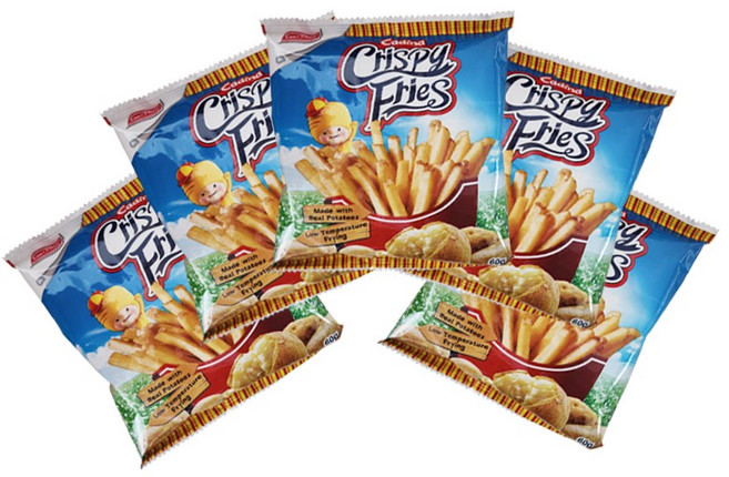 대만 카디나 크리스피 프라이스 감자 튀김 스낵 60g 5봉 / 디저트 어린이 간식 수입과자 감자칩 감자스틱, 5개