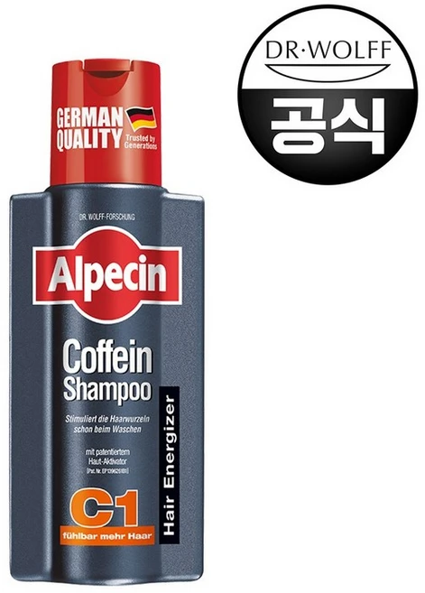 알페신 카페인 샴푸 C1, 250ml, 1개 - 쿠팡