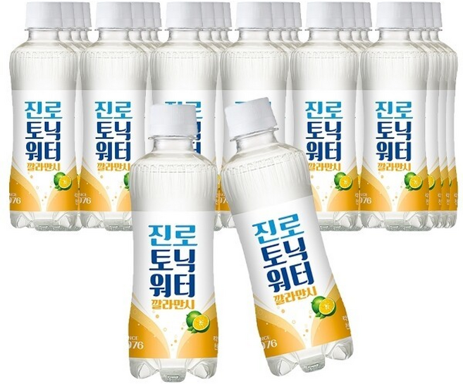 진로믹서 토닉워터 깔라만시 에이드/쏘토닉, 24개, 300ml