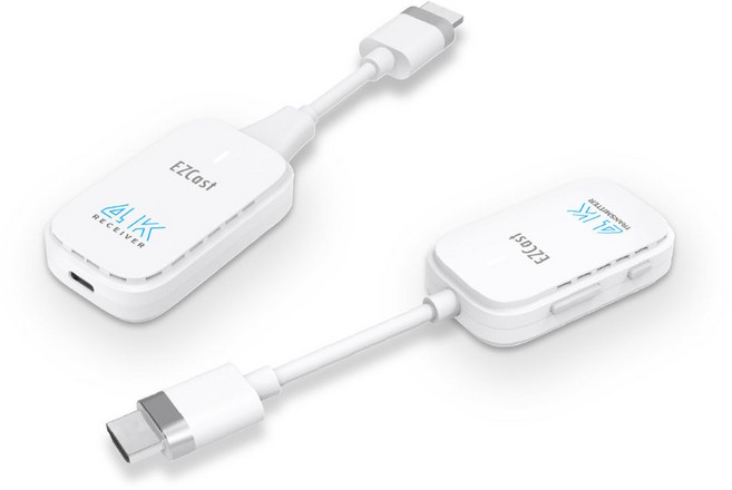 GKI 耀麟國際 EZCast Pocket 4K無線投影傳輸套組 無線投影器, 1個, HDMI版本