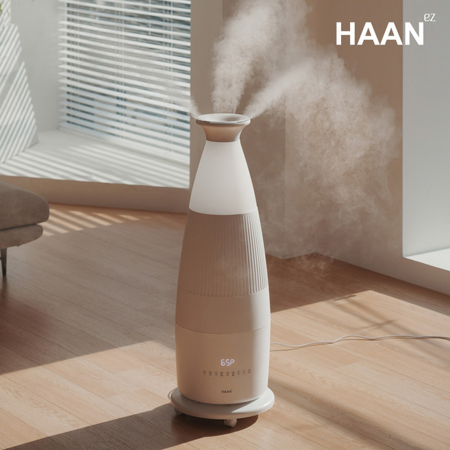 [26년형 UV살균] 한경희 자동습도조절 복합식 가습기 20L 가정용 사무실 무드등, 화이트