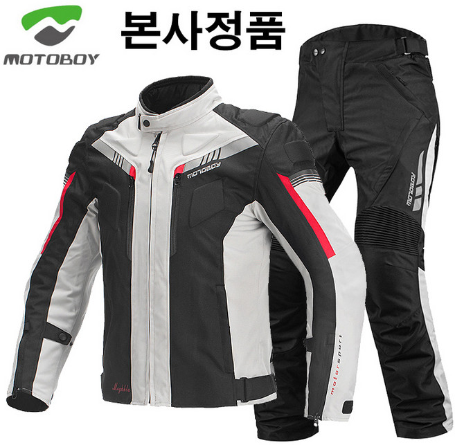 MOTOBOY 모토보이 4계절 3D 오토바이자켓 바이크자켓 라이딩점퍼 바람막이 오토바이바지 팬츠, XL