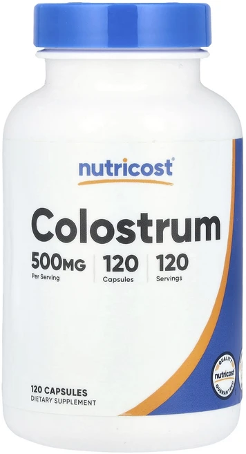 Nutricost 초유 500mg 캡슐 120정, 1개 - 쿠팡