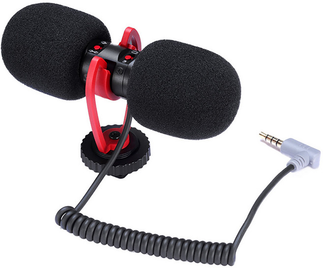 양방향 듀얼 콘덴서 마이크 T-MIC 지향성 카메라 스마트폰 겸용 미니마이크 유튜브 브이로그 인터뷰, C타입 젠더 추가