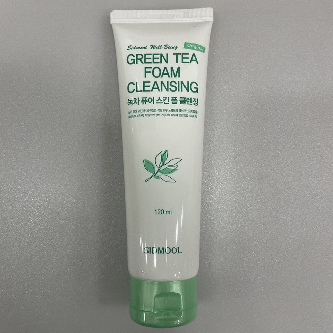 시드물 녹차 퓨어 스킨 폼클렌징, 120ml, 1개