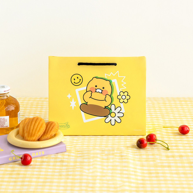 카카오프렌즈 세이치즈 쇼핑백 M 2500 (춘식이)