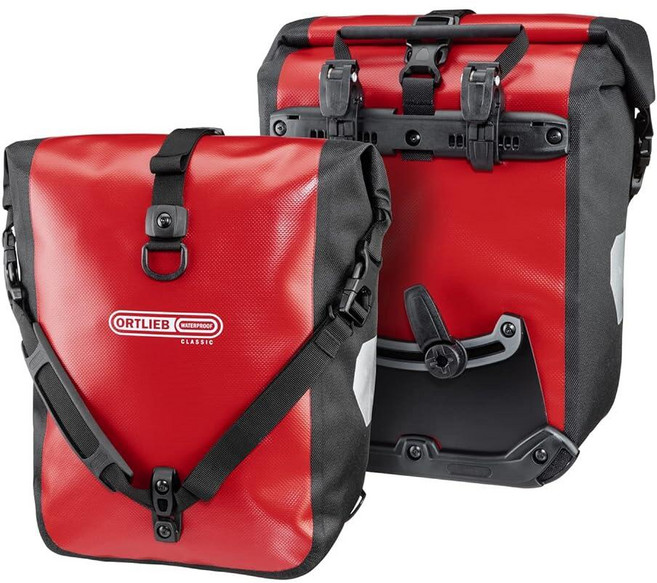 Ortlieb Sport-Roller 클래식 QL2.1 패니어(쌍) RED-Black #F6302