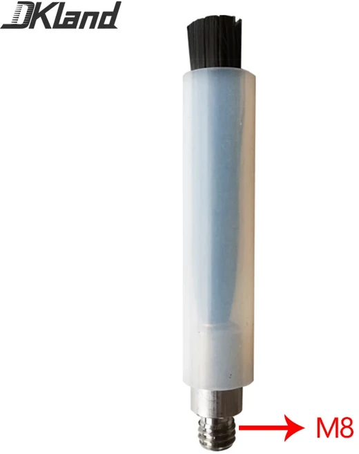 스테인리스 스틸 용접 비드 프로세서용 연마 브러시 헤드 용접 솔기 청소 기계 M6 M8 나사산 1 개 10 개, 01 빠른  Mainland, 02 1pc M8