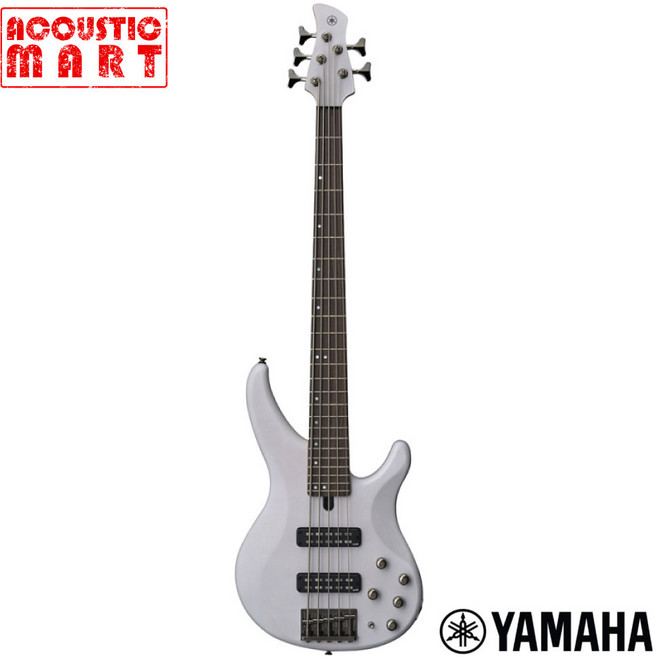 야마하 YAMAHA TRBX505 5현 Translucent White 트랜스루즌트 화이트 베이스기타